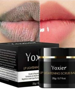 5Pcs Lip Pink Fresh Fast Lightening Brightening Scrub Balm: Rejuvenate Your Lips for a Youthful, Radiant Smile