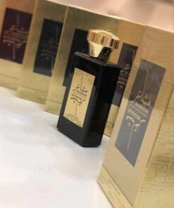 MASHAIR Gold Faan Eau de Parfum Perfume: Oud Elite, 100% Original for Men and Women (100ml) + Complimentary Deodorant