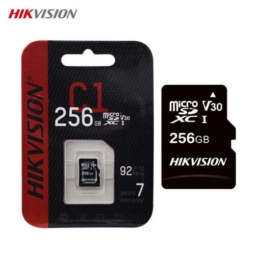 HIKVISION 32-256GB High-Speed SD Card: Capture Stunning Footage with Up to 92MB/s Read Speeds