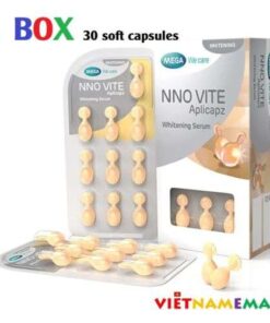 NNO VITE Whitening Capsules: 30 Caplets for Acne Marks, Large Pores, and Brightened Complexion
