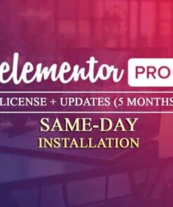Elementor Pro: Unleash Your Website's Potential with Official License and Extended Support