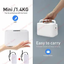 పోర్టబుల్ ఆక్సిజన్ కాన్సంట్రేటర్: ప్రయాణంలో ఉన్నప్పుడు 3L/min స్వచ్ఛమైన ఆక్సిజన్ కోసం మీ ఇంటి ఆరోగ్య సంరక్షణ పరిష్కారం