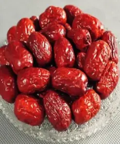 Organic Juicy Red Dates: 250g of Dried Spring Jujube Fruit for Vitality and Wellbeing