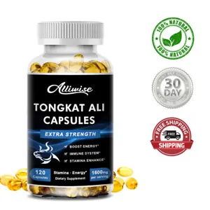 Testosterone Boosting Powerhouse: 1600mg Tongkat Extract Tablets for Enhanced Energy and Vitality