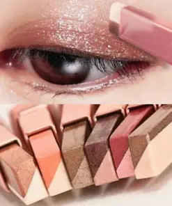 Double-Ended Glitter Eyeshadow Stick: Two-Tone Gradient for Shimmering Eyes