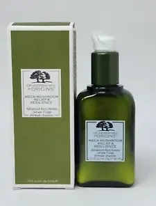 Advanced Mega-Mushroom Relief & Resilience Face Serum for Sensitive Skin: Hydrating, Calming, 1.7oz/50ml