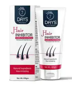 Permanent Hair Growth Inhibitor for Smooth, Hairless Skin: 7-Day Solution for Private Parts