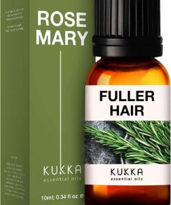 Kukka Pure Rosemary Oil for Hair Growth - 100% Natural Undiluted for Thicker, Stronger Hair