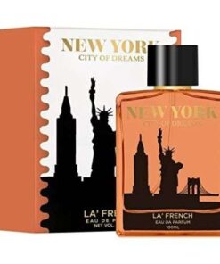 La French New York City of Dreams Long-Lasting Luxurious Perfume, 100ml - Indulge in the Dreamy Parisian Essence