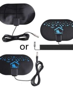 Amplified Indoor/Outdoor TV Antenna for Crystal Clear 4K Digital Reception