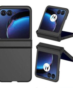Motorola Razr+ Plus 2023 Shockproof Case with Hinge Protection - Slim Hard PC Cover for Ultimate Durability.