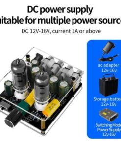 Professional 3D Surround Sound Preamplifier Board for Powerful Audio Systems (DC12V-16V)