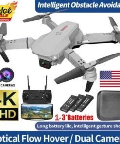 Drone X Pro 4K HD Selfie Camera: Foldable RC Quadcopter with GPS & WIFI FPV for Aerial Photography & Video
