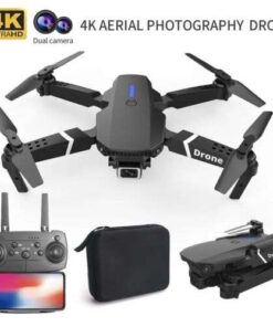 Professional E88 Drone with 4K Wide-Angle Camera for Aerial Photography and Video Recording