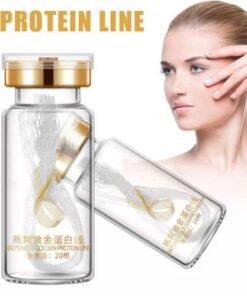 Lines Thread No Needle Silk Fibroine Line Essence Collagen Thread Face Anti-Aging Firming Lifting Wrinkles Moisturizing Skin Care