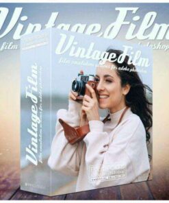 Nostalgic Photo Editor: Vintage Film Photoshop Actions for Captivating Imagery