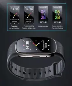 Voice Activated Wristband Audio Recorder Watch: 20H Recording, 8/16GB Storage for Meetings, Lectures & More