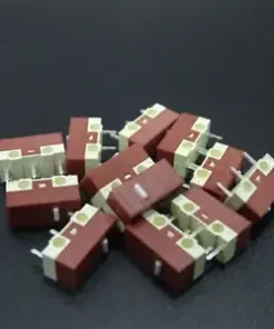 Quiet Clicks & Smooth Scrolling: 10-Piece Set of Silent Mouse Microswitches for Gaming & Office Use