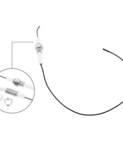 Ceramic Ignition Electrode with Cable for Reliable Cooker Stove Ignition
