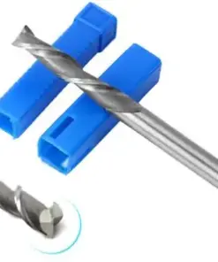 Extended 6mm HSS & Aluminium End Mill Cutter Bit for Precise Long Flute Machining