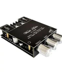 1002MT Mini Amplifier: 2x100W Hi-Fi Audio Power for Small Spaces