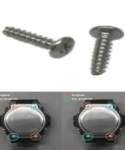 Unleash the Durability: 4-Piece Premium Back Cover Screws for Watch GA100/GD/GBA/5600/6900