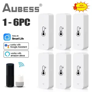 Smart Home Temperature & Humidity Monitoring: Tuya Smart Life WiFi Sensor with Alerts