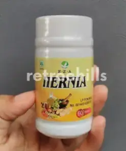 EZA HERNIA - 60 Capsules Organic Herbal Treatment for Hernia Groin Issues