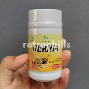 EZA HERNIA - 60 Capsules Organic Herbal Treatment for Hernia Groin Issues