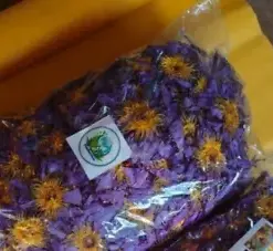 All Natural Organic Blue Lotus Nymphaea Caerulea Dried Herbal Tea Flower, 13G