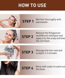 Polygonum Soap for Hair Darkening, Oil Control, and Grey Hair Coverage for Beauty