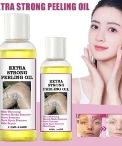 Enriching Body Radiance: Extra Strength Yellow Peeling Oil for Dark Skin