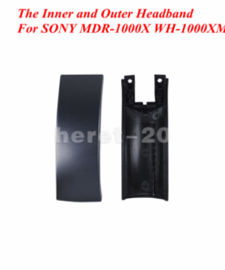Replacement Repair Side Covers Slider Part for Sony MDR-1000X WH-1000XM2 Headphones - Black