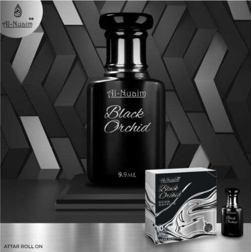 Al Nuaim Black Orchid: Luxurious Oud One Drop Perfume Oil Attar for Unforgettable Allure