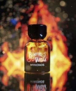 MYKONOS Bonfire Vanilla Fragrance Extrait de Parfum, Sensuous and Enchanting Vanilla Scent for Women, 50ml