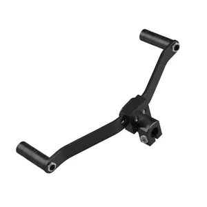 Motorcycle Aluminum Dual Gear Shift Lever Footrest Pedal Shifter for Enhanced Control and Comfort