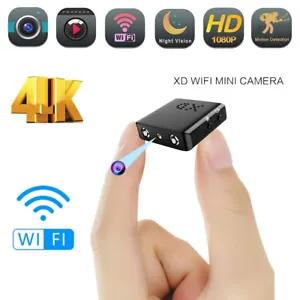 HD 1080P Mini Hidden Camera for Home Security with Motion Detection & Night Vision Recording