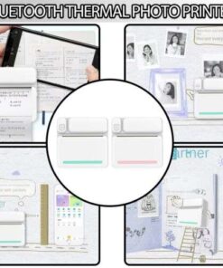 Portable Thermal Photo Printer: Print Mini Photos, Test Papers, and More on the Go!