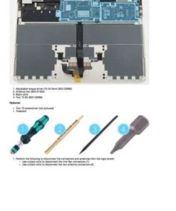MacBook Air Retina 13" 2022 M2 Technical Service Guide for Repairing