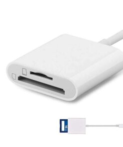 iPhone Camera Reader Adapter - View Trail Game Camera Photos Directly on Your iPhone (No App Needed)