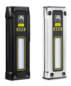 Mini Dual Light Source Flashlight with Magnet: Emergency Lighting & Task Work Light