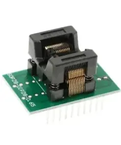 TSSOP20/SSOP20 Burn Block Chip Test Socket Programming Adapter for Secure IC Testing and Programming.