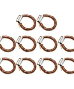 10 Pack Grinder Power Tool Stator Tension Spring Pull Rings for 110 Marble Cutting and Polishing Machines