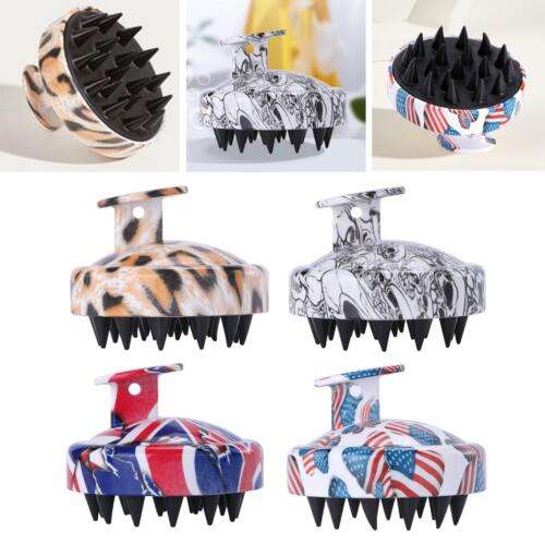 Deep Clean & Stimulate Your Scalp: Portable Head Hair Scrubber Massager Shampoo Brush