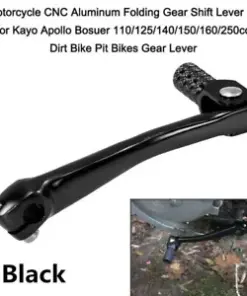 CNC Aluminum Adjustable Folding Gear Shifter Lever for Enhanced Motorcycle Control