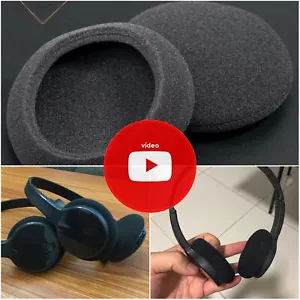 Plush Foam Earpads Cushion Pillows Replacements for Philips SHB 4000 SHB4000 Headphones