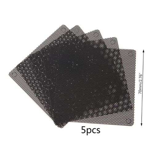 Keep Your Laptop Cool & Clean: Cuttable PVC Fan Dust Filter for PC Case & Computer Mesh Cover