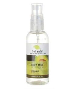 Bali Ratih Organic Fragrance Mist: Refreshing Avocado Body Splash for Long-Lasting Hydration