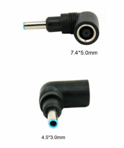 HP Laptop DC Tip Converter: 7.4x5.0mm Female to 4.5x3.0mm Male for Power Adapters
