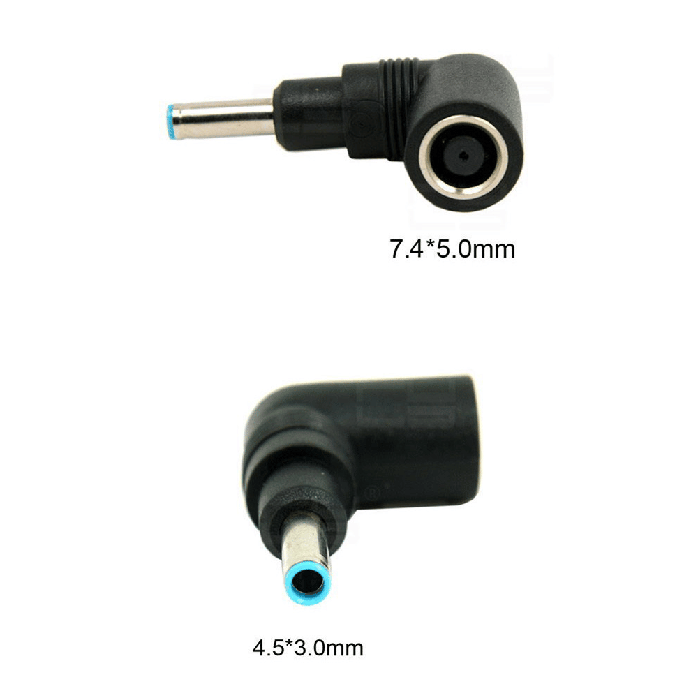HP Laptop DC Tip Converter: 7.4x5.0mm Female to 4.5x3.0mm Male for Power Adapters